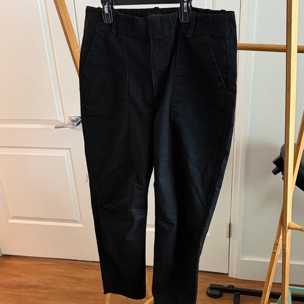 Banana Republic Black Straight Leg Pants